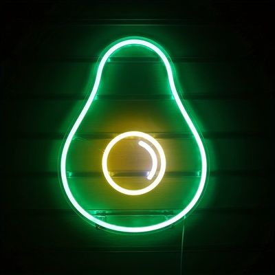 Fornitura di corrente continua Luce acrilica al neon per logo personalizzato Segno di matrimonio e lavagna pubblicitaria