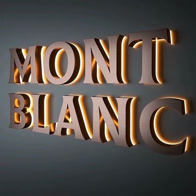 Fornire cartelloni 3D a LED per lettere 3D luminose in acciaio inossidabile in alluminio PC acrilico
