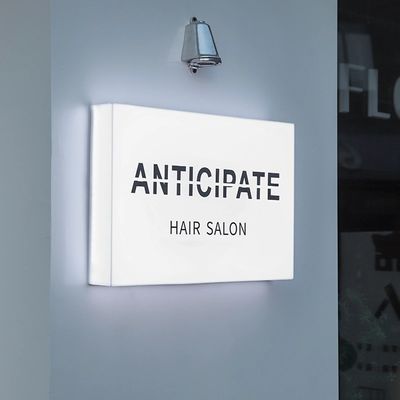 Scatola di luce pubblicitaria a LED in tessuto acrilico per esterni con colore personalizzato