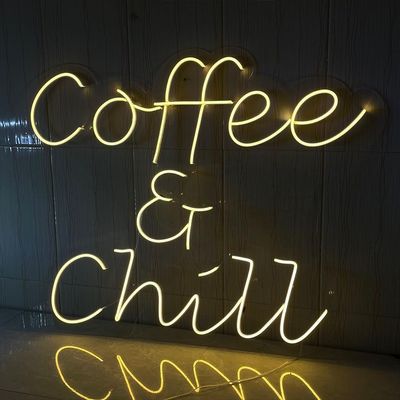 Segno di neon personalizzato nel tè Temperatura del colore verde CCT OEM Drop Shipping Decorazione di festa