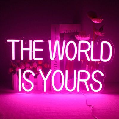 Lampade di neon personalizzate per la decorazione della camera da letto