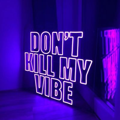 Lampade di neon personalizzate per la decorazione della camera da letto