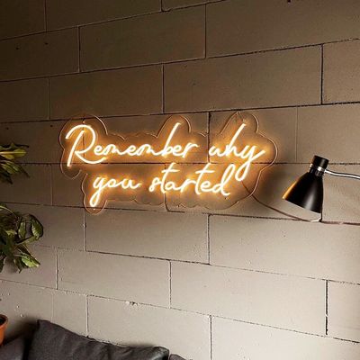 Lampade di neon personalizzate per la decorazione della camera da letto