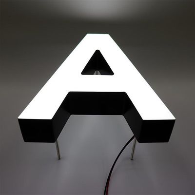 Logo retroilluminato all' esterno personalizzato LED Sign Light House Numeri Imprese Lettere illuminate 3D