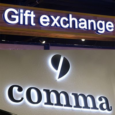50000 ore di lavoro per tutta la vita Segnaletica 3D acrilica LED segnale luminoso per matrimonio