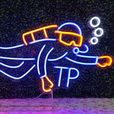 Logo del negozio personalizzato Nome cartellone al neon Lettere all' esterno Dimensione personalizzata LED cartellone a neon