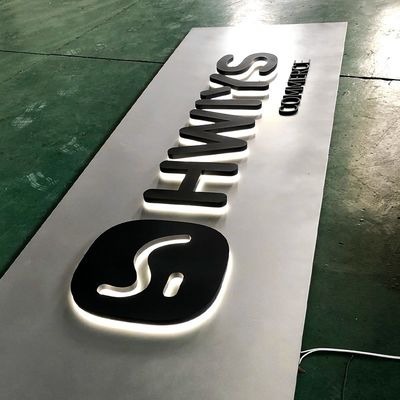 Pubblicità Voltaggio di ingresso 12V Led Illuminato Segno Logo personalizzato Segno lettera retroilluminato Segno 3D Lettere LED Segno luce