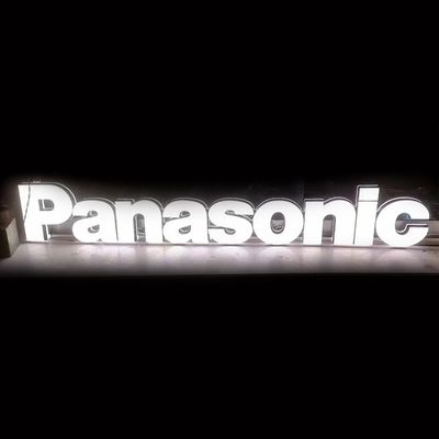 Pubblicità acrilica 3D Led caratteri luminosi in plastica per il logo frontlit Word Sign