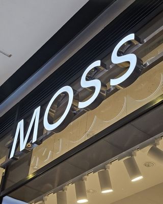 Segno di carta per muro interno in acciaio inossidabile 3d personalizzato con display ad effetto luminoso