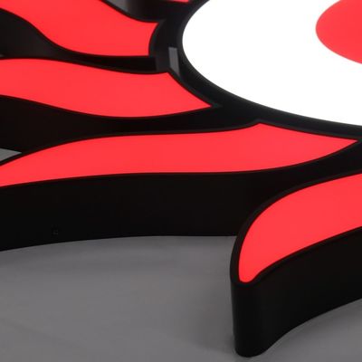 25C personalizzato in acciaio inossidabile per il muro interno Lettera Logo Segno per display pubblicitario
