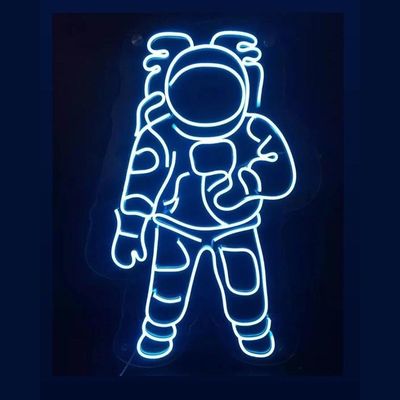 Segno di neon per festa Giallo dorato Dimensione personalizzata