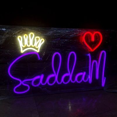 12V Logo personalizzato Nozze Segno acrilico a neon ideale per la decorazione degli uffici nei negozi