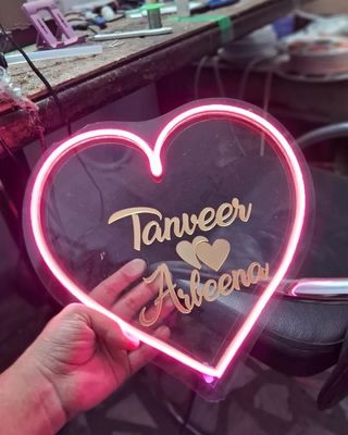 40 C Neon Sign Custom Wedding Decoration Marquee Light Up Letters Vuoi sposarmi