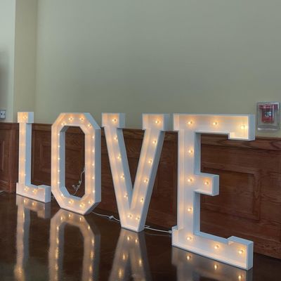 Proposta di matrimonio cartello al neon Marquee illumina lettere Decorazione