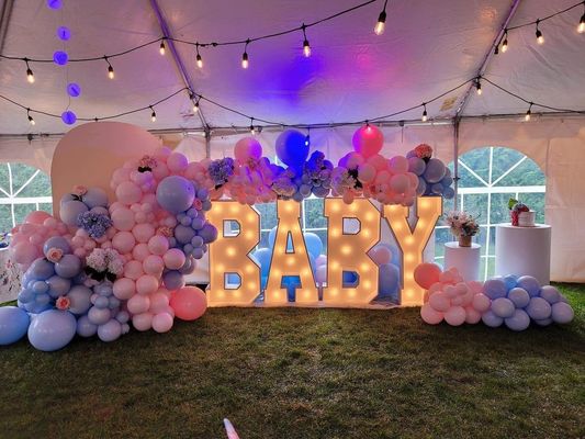 Marquee personalizzato illumina lettere segno al neon per il tuo matrimonio Un matrimonio fatto in cielo