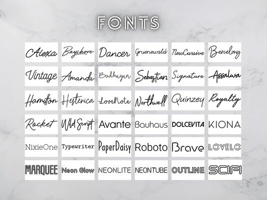 Fornitura di corrente continua Luce acrilica al neon per logo personalizzato Segno di matrimonio e lavagna pubblicitaria
