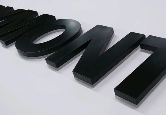 Ospedali Neve all'aperto Segnale di canale a LED personalizzato 3D LED Lettera di pubblicità Segnale