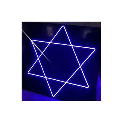 Il suo e il suo segno del bagno Neon Light Peace Sign Hand con 110-240 V di tensione di ingresso