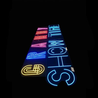 Il suo e il suo segno del bagno Neon Light Peace Sign Hand con 110-240 V di tensione di ingresso
