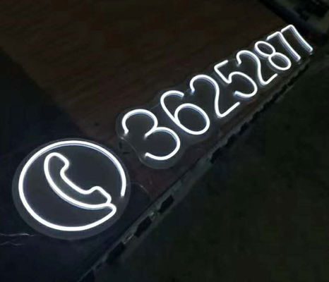 Il suo e il suo segno del bagno Neon Light Peace Sign Hand con 110-240 V di tensione di ingresso