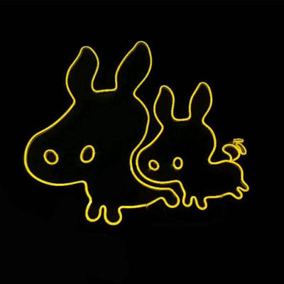 Il suo e il suo segno del bagno Neon Light Peace Sign Hand con 110-240 V di tensione di ingresso