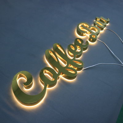 5000 ore di lavoro Vita di neve retroilluminata all' esterno LED Canale Lettera Segno per l' visualizzazione