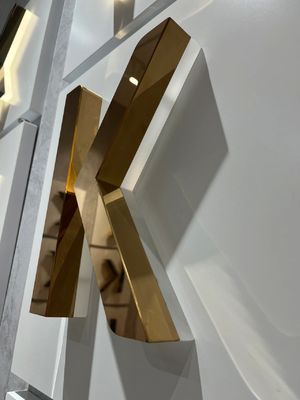 Segnaletica esteriore essenziale taglia personalizzata segnali luminosi in metallo con lettera canale 3D