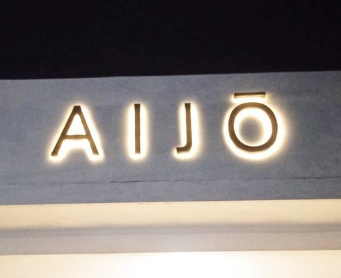 Snow Modern Simplicity 3D LED Illuminated Letter Sign per stazioni degli autobus Adapter di alimentazione