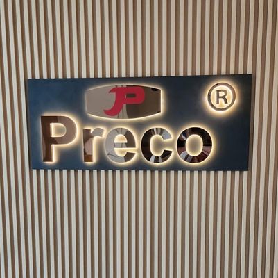 Snow Modern Simplicity 3D LED Illuminated Letter Sign per stazioni degli autobus Adapter di alimentazione
