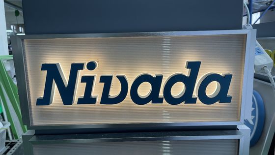 2700K Temperatura di colore bianco morbido caldo segno retroilluminato acrilico