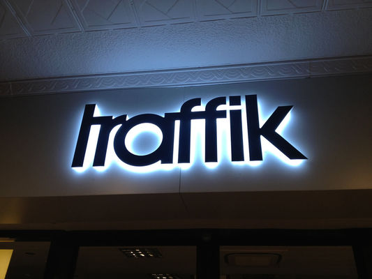 3D LED personalizzato Lettere illuminate sul fronte negozio Segnali di ufficio retroilluminati eco-compatibili
