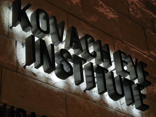 Segnale murale a luce interna a LED personalizzato con tensione di ingresso DC 12V