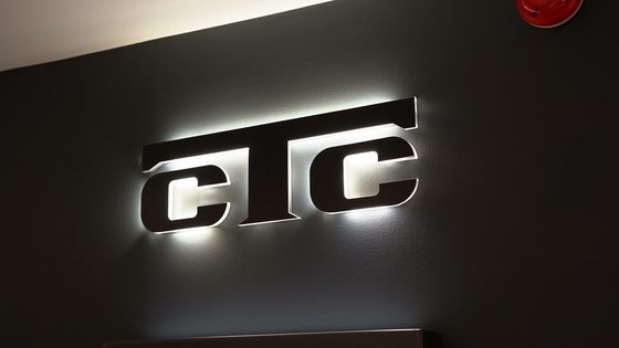 Segno di ufficio illuminato a LED Segno di lettera retroilluminato a LED Segno per logo illuminato