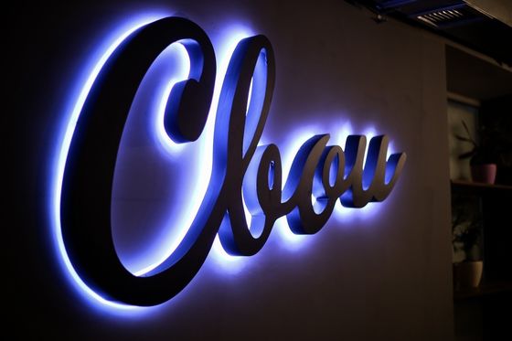 3D Custom Seiko retroilluminato LED Word In acciaio inossidabile cartello di canale lettera segno per negozio al dettaglio