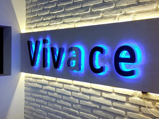 3D Custom Seiko retroilluminato LED Word In acciaio inossidabile cartello di canale lettera segno per negozio al dettaglio
